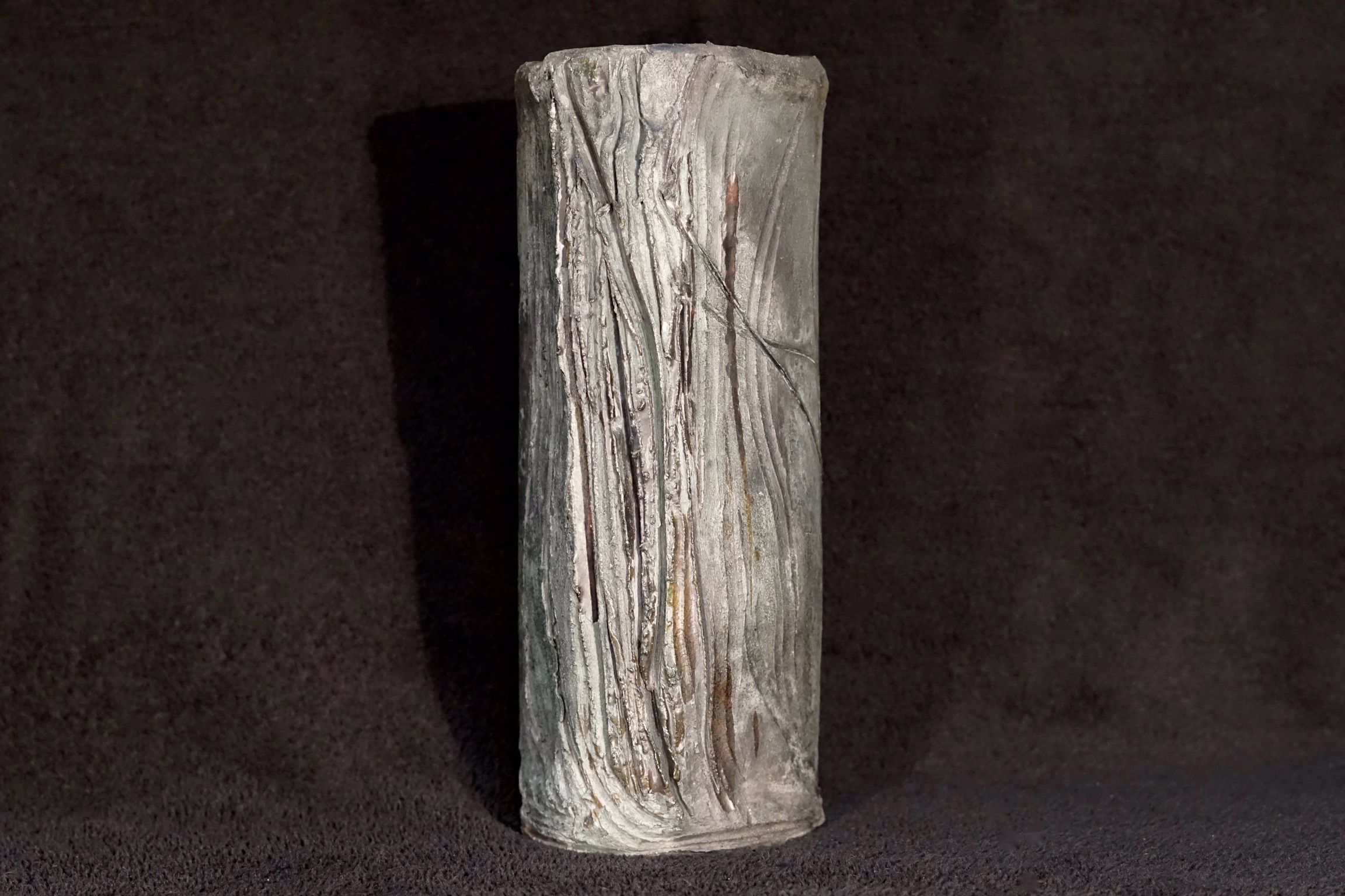 Vase haut façon « tronc d’arbre »